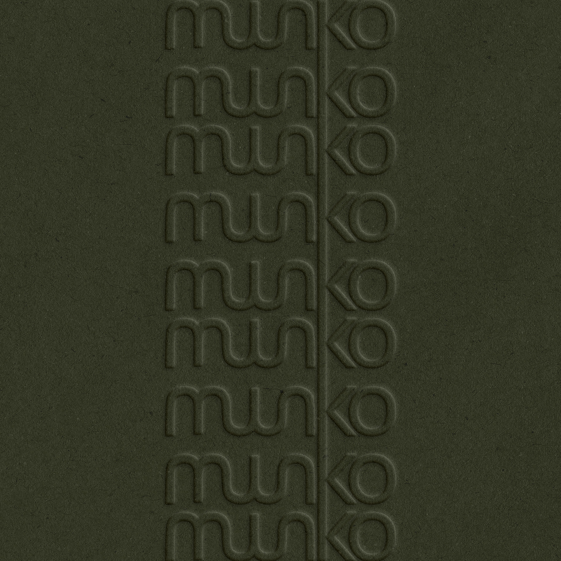 MUUNKO GREEN EMBOSS MOCKUP – REPEAT PATTERN