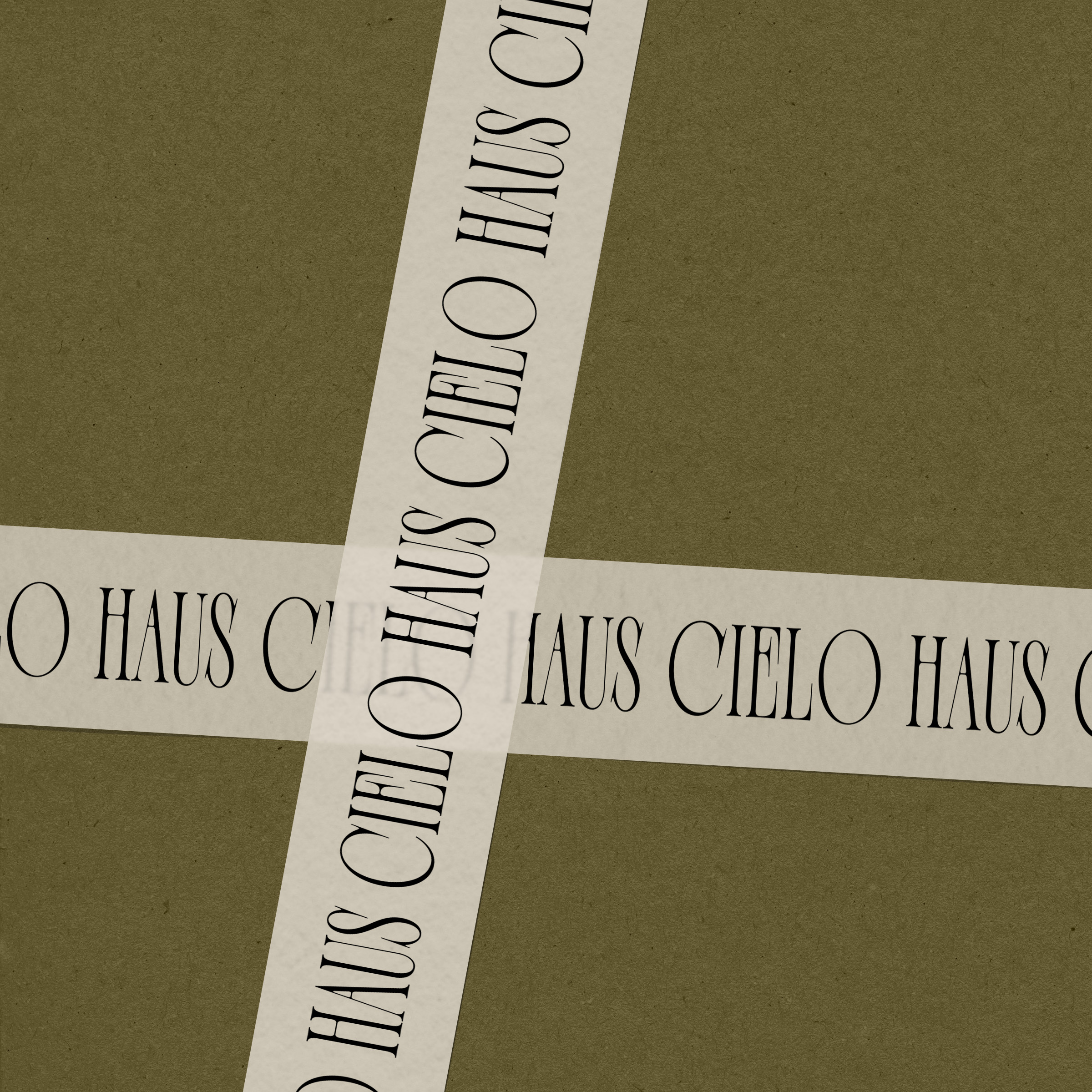cielo haus aesthetic tape mockup